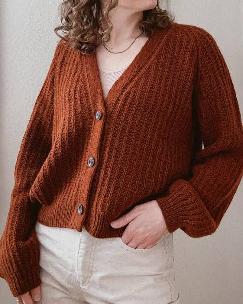 Ribbed Knit Cardigan